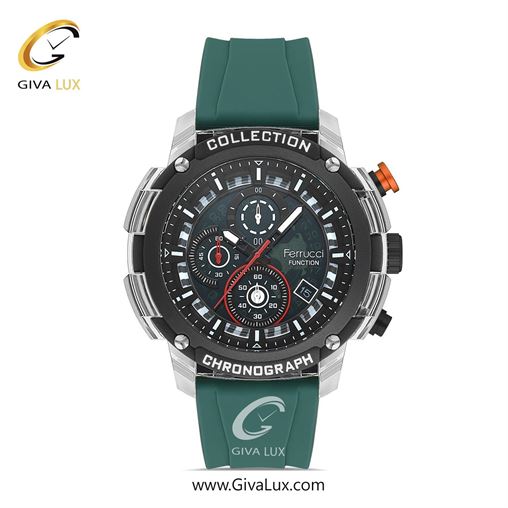 ساعت مچی اورجینال مردانه فروچی Ferrucci سه موتوره کرنوگراف تیتانیوم | تیتانیوم(زغالی)| دودی|تیتانیوم| کد رفرنس FCF 23008S.4 23008S.5.jpg