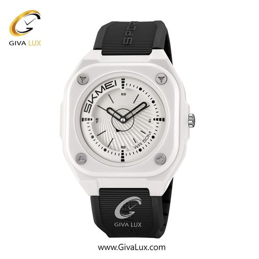 ساعت مچی اورجینال مردانه اسکمی (Skmei) سفید | مشکی| سفید| کد رفرنس 2329