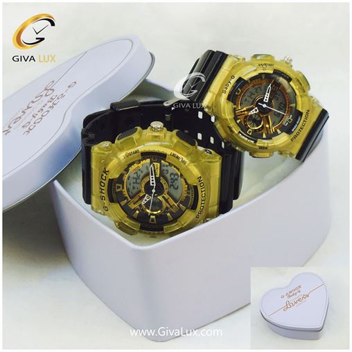 ست ساعت مردانه و زنانه جی شاک 