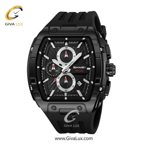 ساعت مچی اورجینال مردانه اسکمی (Skmei) سه موتوره کرنوگراف مشکی | مشکی| نقره ای-مشکی| کد رفرنس 2363