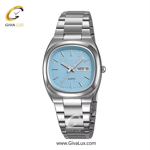 ساعت مچی اورجینال مردانه اسکمی (Skmei) نقره ای | نقره ای| آبی| کد رفرنس 2420