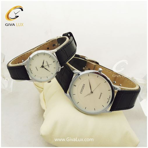 ست ساعت مچی بند چرمی سیتیزن