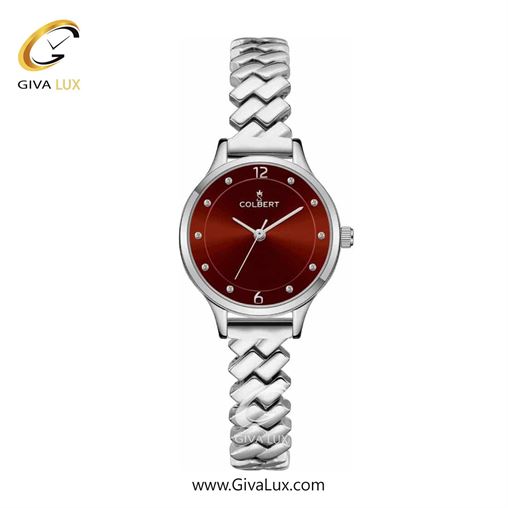 ساعت مچی اورجینال زنانه کلبرت COLBERT نقره ای | نقره ای| زرشکی| کد رفرنس 0273L