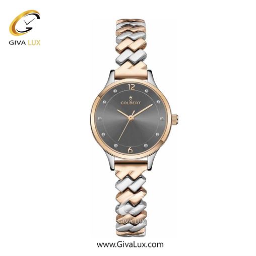 ساعت مچی اورجینال زنانه کلبرت COLBERT رزگلد | رزگلد-نقره ای| دودی|تیتانیوم| کد رفرنس 0273L