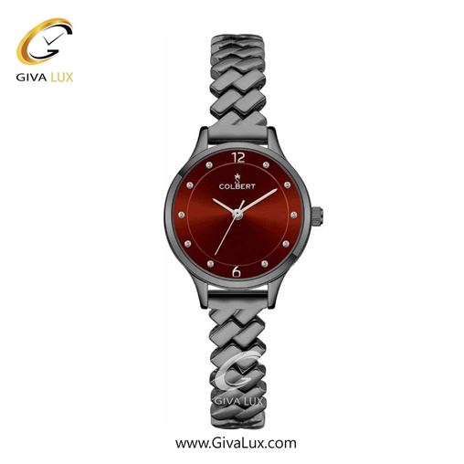 ساعت مچی اورجینال زنانه کلبرت COLBERT تیتانیوم | تیتانیوم| زرشکی| کد رفرنس 0273L