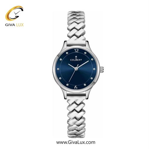 ساعت مچی اورجینال زنانه کلبرت COLBERT نقره ای | نقره ای| سرمه ای| کد رفرنس 0273L