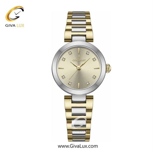 ساعت مچی اورجینال زنانه کلبرت COLBERT نقره ای | طلایی-نقره ای| طلایی| کد رفرنس 0275L