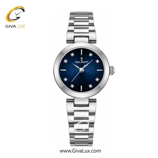 ساعت مچی اورجینال زنانه کلبرت COLBERT نقره ای | نقره ای| سرمه ای| کد رفرنس 0275L