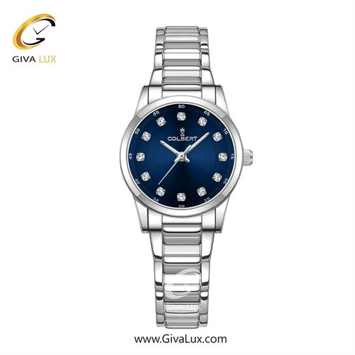 ساعت مچی اورجینال زنانه کلبرت COLBERT نقره ای | نقره ای| سرمه ای| کد رفرنس 0277L