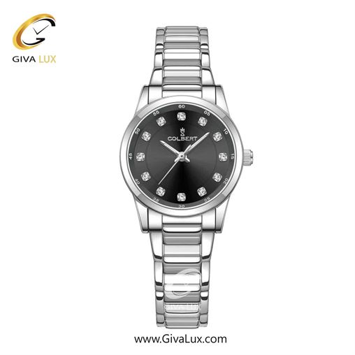 ساعت مچی اورجینال زنانه کلبرت COLBERT نقره ای | نقره ای| مشکی| کد رفرنس 0277L