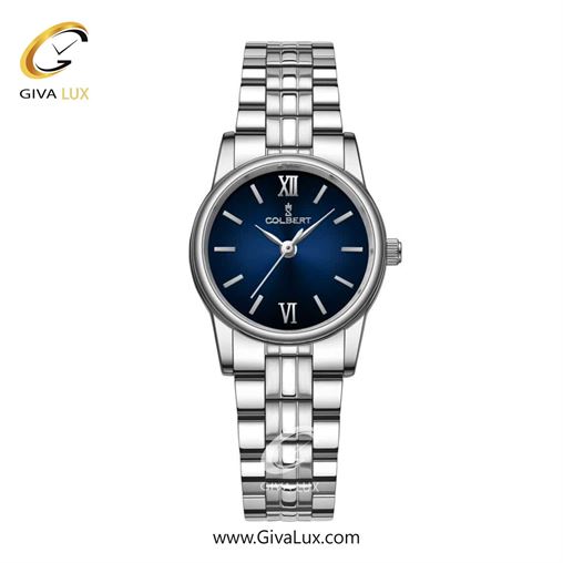 ساعت مچی اورجینال زنانه کلبرت COLBERT نقره ای | نقره ای| سرمه ای| کد رفرنس 0278L