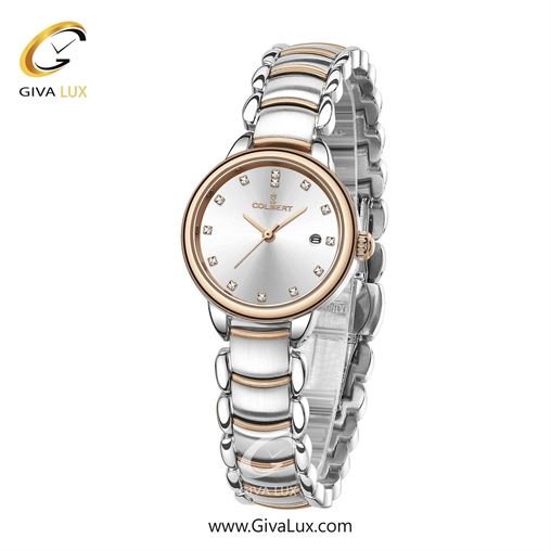ساعت مچی اورجینال زنانه کلبرت COLBERT رزگلد | نقره ای-رزگلد| نقره ای| کد رفرنس 0283L