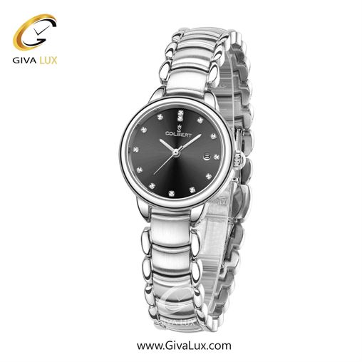 ساعت مچی اورجینال زنانه کلبرت COLBERT نقره ای | نقره ای| مشکی| کد رفرنس 0283L