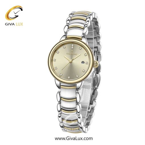 ساعت مچی اورجینال زنانه کلبرت COLBERT طلایی | طلایی-نقره ای| خاکستری بژ| کد رفرنس 0283L