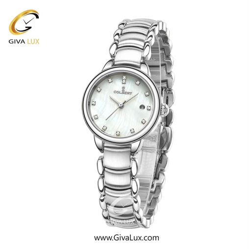 ساعت مچی اورجینال زنانه کلبرت COLBERT نقره ای | نقره ای| سفید صدفی| کد رفرنس 0283L