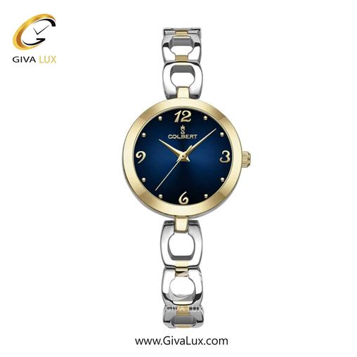 ساعت مچی اورجینال زنانه کلبرت COLBERT طلایی | نقره ای-طلایی| سرمه ای| کد رفرنس 0284L