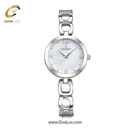 ساعت مچی اورجینال زنانه کلبرت COLBERT نقره ای | نقره ای| سفید صدفی| کد رفرنس 0284L