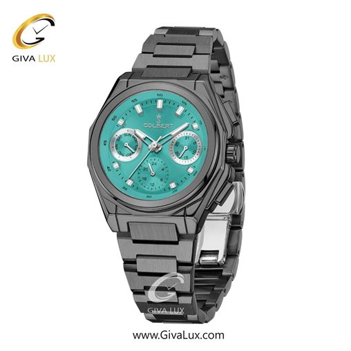 ساعت مچی اورجینال زنانه کلبرت COLBERT سه موتوره فول تایم تیتانیوم | تیتانیوم| آبی| کد رفرنس  0287L
