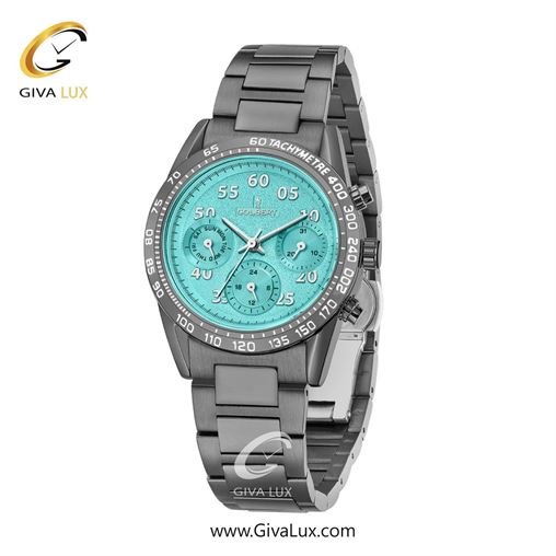 ساعت مچی اورجینال زنانه کلبرت COLBERT سه موتوره فول تایم تیتانیوم | تیتانیوم| آبی| کد رفرنس 0288L