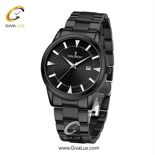 ساعت مچی اورجینال مردانه کلبرت COLBERT مشکی | مشکی| مشکی| کد رفرنس 0289G