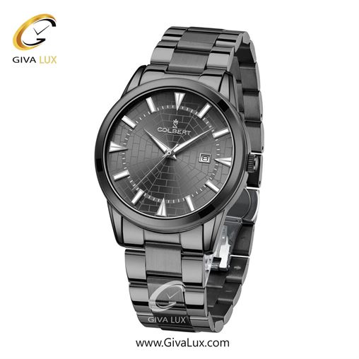 ساعت مچی اورجینال مردانه کلبرت COLBERT تیتانیوم | تیتانیوم| دودی|تیتانیوم| کد رفرنس 0289G