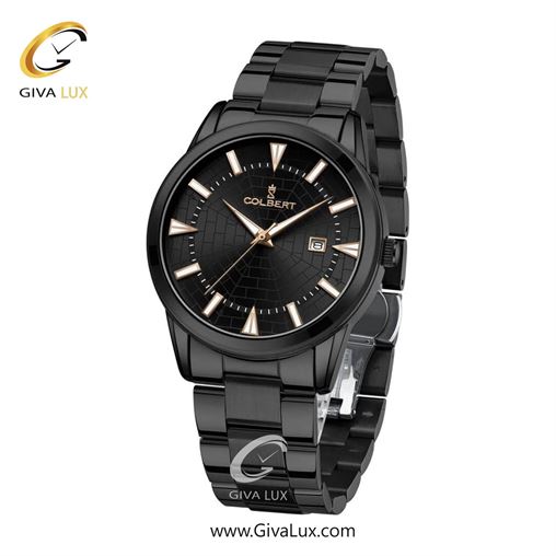 ساعت مچی اورجینال مردانه کلبرت COLBERT مشکی | مشکی| مشکی| کد رفرنس 0289G