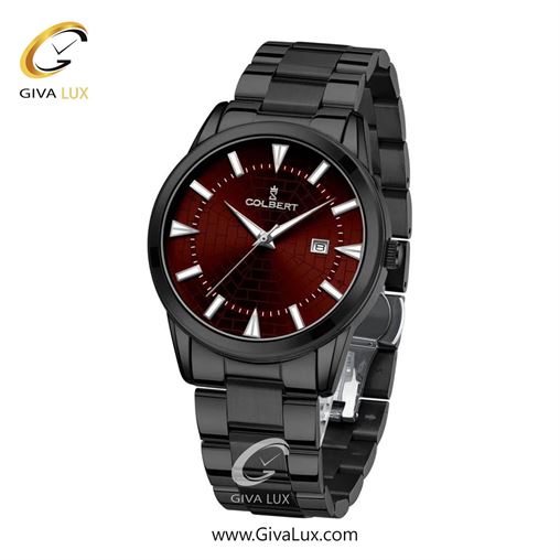 ساعت مچی اورجینال مردانه کلبرت COLBERT مشکی | مشکی| زرشکی| کد رفرنس 0289G