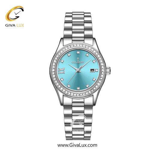 ساعت مچی اورجینال زنانه کلبرت COLBERT نقره ای | نقره ای| آبی| کد رفرنس 0296L