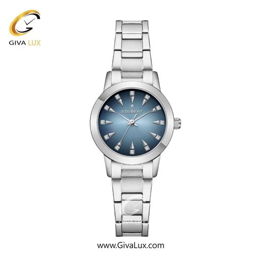 ساعت مچی اورجینال زنانه کلبرت COLBERT نقره ای | نقره ای| آبی-سرمه ای| کد رفرنس 0297L