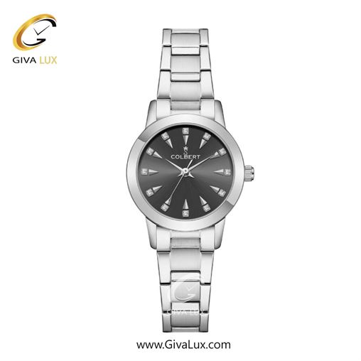 ساعت مچی اورجینال زنانه کلبرت COLBERT نقره ای | نقره ای| مشکی| کد رفرنس 0297L