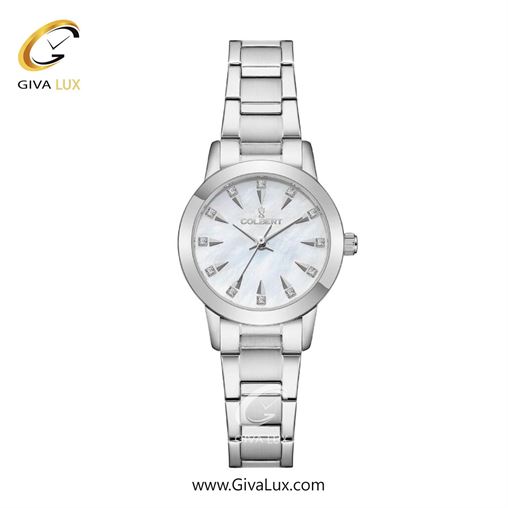 ساعت مچی اورجینال زنانه کلبرت COLBERT نقره ای | نقره ای| سفید صدفی| کد رفرنس 0297L