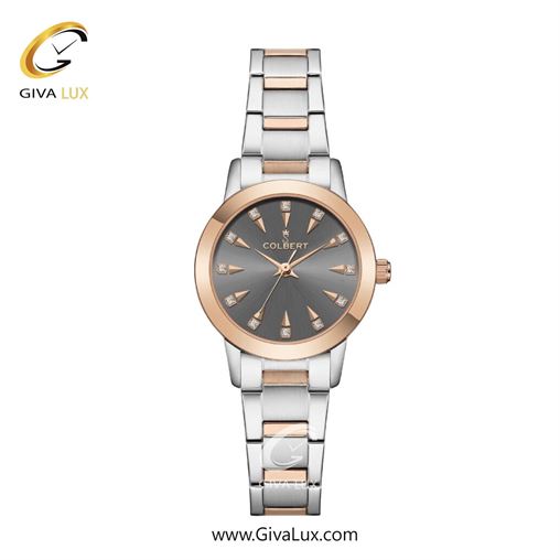 ساعت مچی اورجینال زنانه کلبرت COLBERT رزگلد | رزگلد-نقره ای| دودی|تیتانیوم| کد رفرنس 0297L