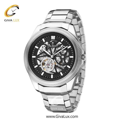 ساعت مچی اورجینال مردانه کلبرت COLBERT نقره ای | نقره ای| نقره ای-مشکی| کد رفرنس 0300M