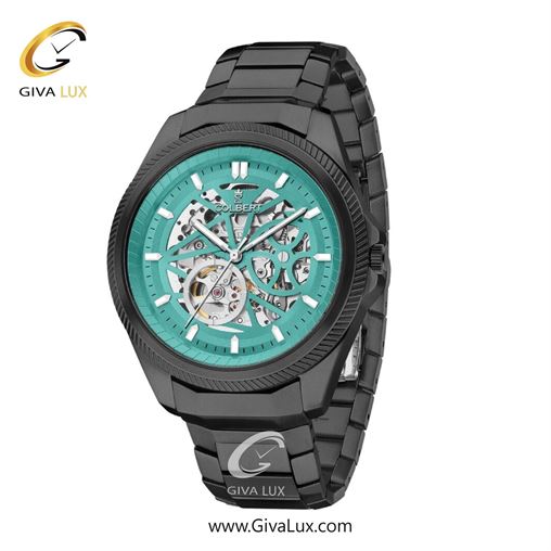 ساعت مچی اورجینال مردانه کلبرت COLBERT مشکی | مشکی| نقره ای-سبزآبی| کد رفرنس 0300M