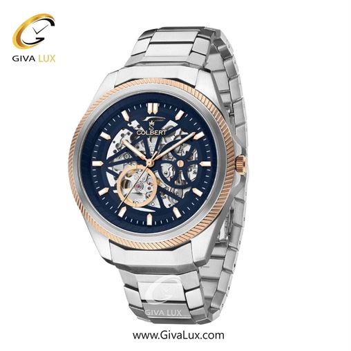 ساعت مچی اورجینال مردانه کلبرت COLBERT نقره ای-رزگلد | نقره ای| سرمه ای-نقره ای| کد رفرنس 0300M