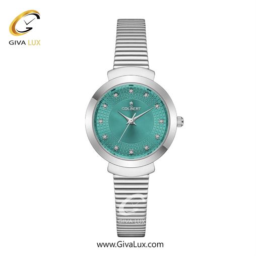 ساعت مچی اورجینال زنانه کلبرت COLBERT نقره ای | نقره ای| سبزآبی| کد رفرنس 0301L