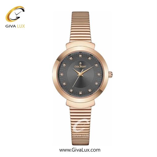 ساعت مچی اورجینال زنانه کلبرت COLBERT رزگلد | رزگلد| دودی|تیتانیوم| کد رفرنس 0301L