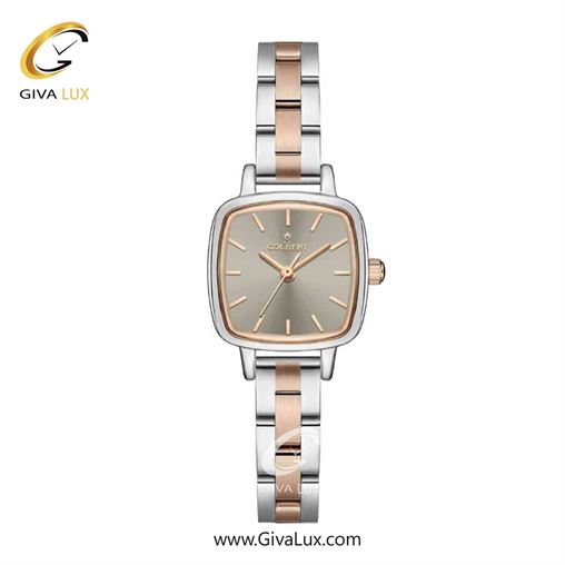 ساعت مچی اورجینال زنانه کلبرت COLBERT رزگلد-نقره ای | رزگلد-نقره ای| طوسی| کد رفرنس 0302L