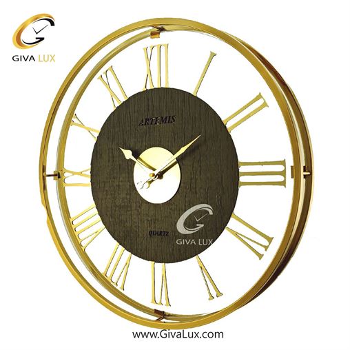 ساعت دیواری اورجینال آرتمیس آلیاژ فلزی نقره ای| کد رفرنس 90028، مدل: 2040SilverB 30220-Gold-1.jpg