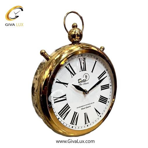 ساعت دیواری اورجینال بتیس آلیاژ فلزی نقره ای| کد رفرنس 3026 3026-2.jpg