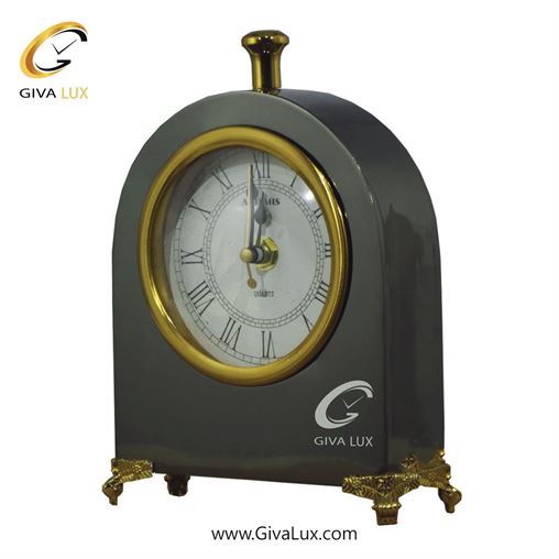 ساعت رومیزی آلیاژ فلزی| 30270-Titanium.jpg