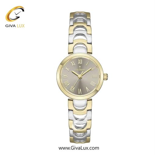 ساعت مچی اورجینال زنانه کلبرت COLBERT طلایی | طلایی-نقره ای| طوسی| کد رفرنس  0303L