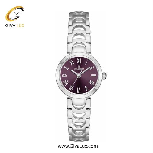 ساعت مچی اورجینال زنانه کلبرت COLBERT نقره ای | نقره ای| بادمجانی| کد رفرنس 0303L