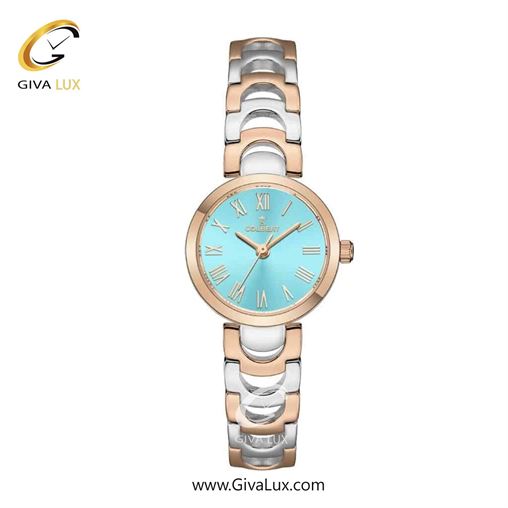 ساعت مچی اورجینال زنانه کلبرت COLBERT رزگلد | رزگلد-نقره ای| آبی| کد رفرنس 0303L