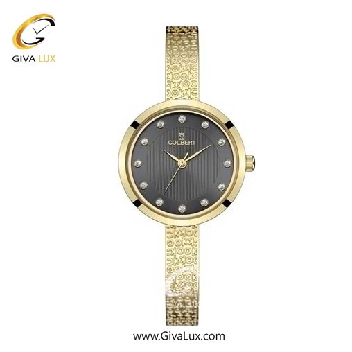 ساعت مچی اورجینال زنانه کلبرت COLBERT طلایی | طلایی| دودی|تیتانیوم| کد رفرنس 0305L