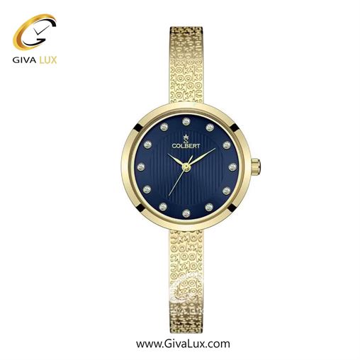 ساعت مچی اورجینال زنانه کلبرت COLBERT طلایی | طلایی| سرمه ای| کد رفرنس 0305L