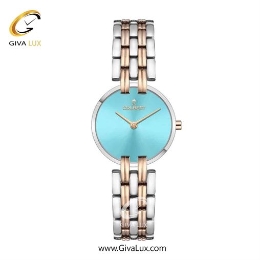 ساعت مچی اورجینال زنانه کلبرت COLBERT نقره ای | نقره ای-رزگلد| آبی| کد رفرنس 0306L