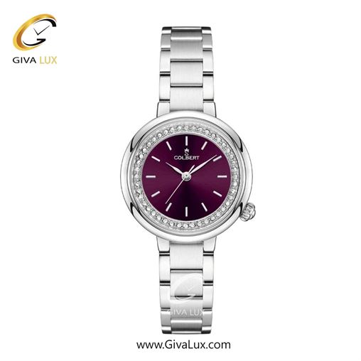 ساعت مچی اورجینال زنانه کلبرت COLBERT نقره ای | نقره ای| بادمجانی| کد رفرنس 0307L