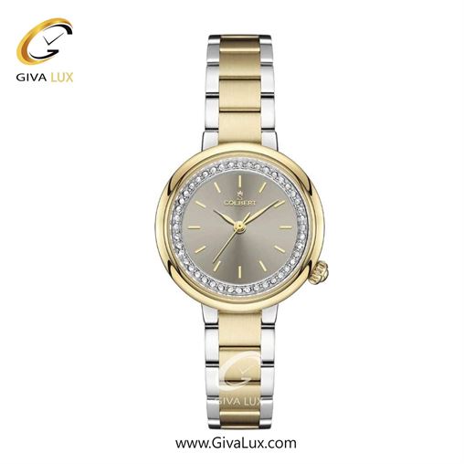 ساعت مچی اورجینال زنانه کلبرت COLBERT طلایی-نقره ای | نقره ای-طلایی| طوسی| کد رفرنس 0307L
