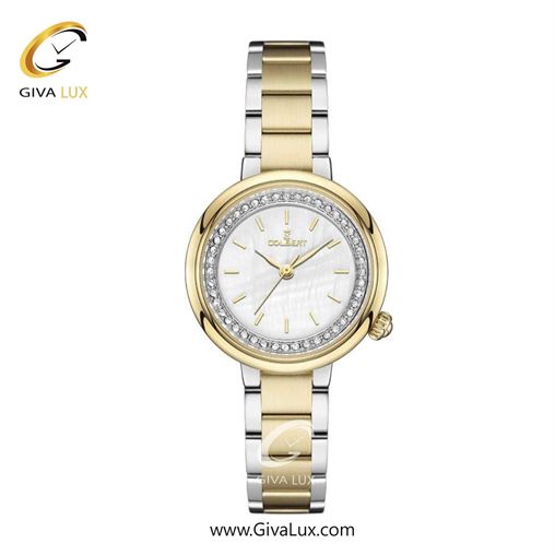 ساعت مچی اورجینال زنانه کلبرت COLBERT طلایی-نقره ای | نقره ای-طلایی| سفید صدفی| کد رفرنس 0307L